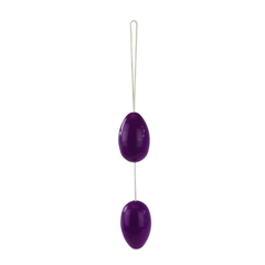Фиолетовые анальные шарики вытянутой формы, фото 