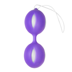 Вагинальные шарики Wiggle Duo, Цвет: фиолетовый, фото 