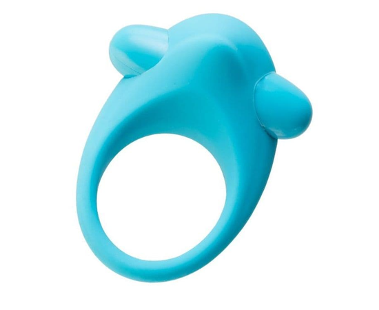 Голубое эрекционное силиконовое кольцо TOYFA A-Toys, фото 
