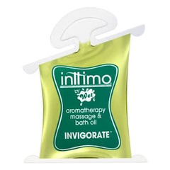 Масло для массажа Inttimo Invigorate с ароматом эвкалипта и лимона - 10 мл., фото 