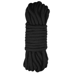 Черная веревка для шибари Bind Love Rope - 10 м., фото 