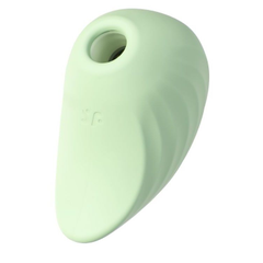 Вакуум-волновой стимулятор клитора Satisfyer Pearl Diver, Цвет: салатовый, фото 