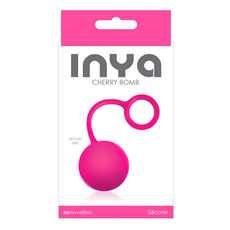 Розовый вагинальный шарик INYA Cherry Bomb Pink, фото 