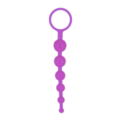 Анальная цепочка DRAGONZ TALE ANAL - 20 см., Цвет: фиолетовый, фото 