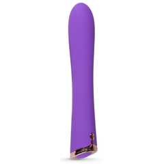 Фиолетовый вибратор The Duchess Thumping Vibrator - 20 см., фото 