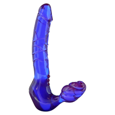 Безремневой вагинальный страпон Bend Over Boyfriend, Цвет: фиолетовый, фото 