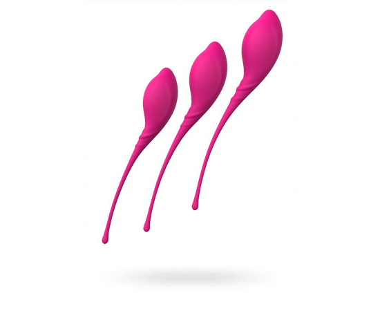 Набор вагинальных шариков S-HANDE Lamball, Цвет: розовый, фото 