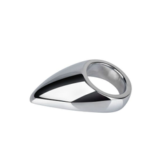 Эрекционное кольцо с металлическим языком Teadrop (размер S), фото 