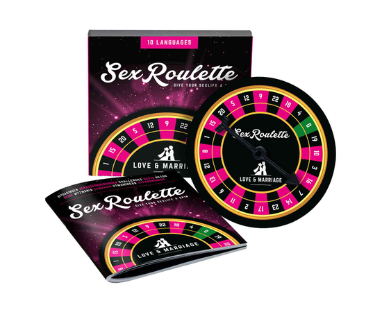Настольная игра-рулетка Sex Roulette Love & Marriage, фото 
