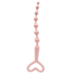 Розовая анальная цепочка REE SEDUCE PINK - 32 см., фото 