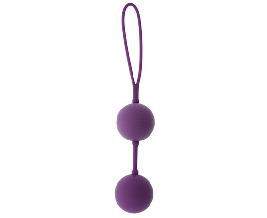 Фиолетовые вагинальные шарики GOOD VIBES THE PERFECT BALLS PURPLE, Цвет: фиолетовый, фото 