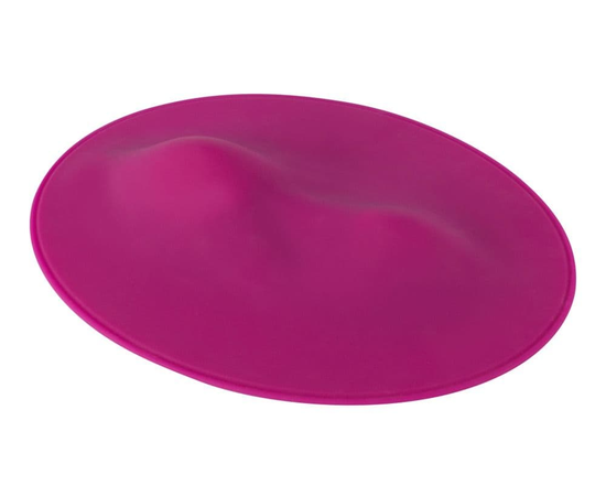 Ярко-розовый клиторальный стимулятор с пультом ДУ VibePad, фото 