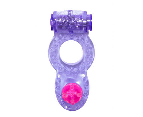 Фиолетовое эрекционное кольцо Rings Ringer, фото 