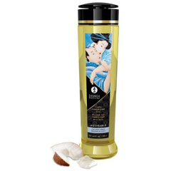 Массажное масло для тела Adorable с ароматом кокоса - 240 мл., фото 
