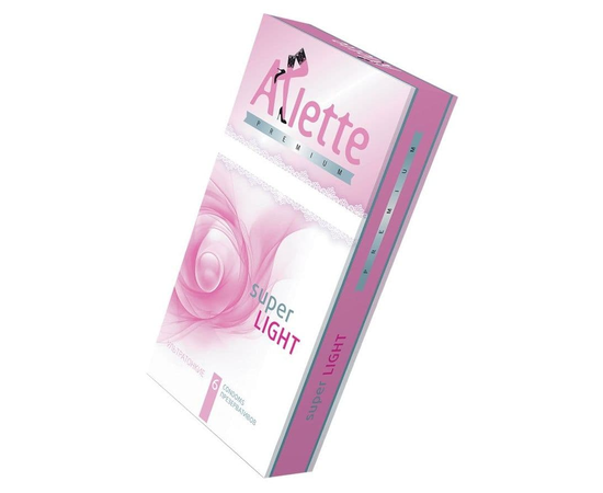 Ультратонкие презервативы Arlette Premium Super Light - 6 шт., фото 