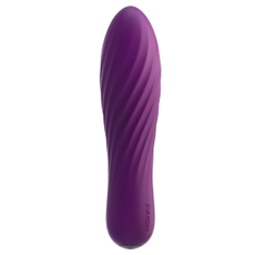 Вибропуля Tulip - 10,6 см., Цвет: фиолетовый, фото 