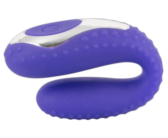 Фиолетовый вибратор для усиления ощущений от оральных ласк Blowjob, фото 