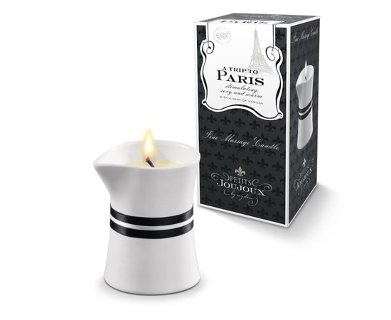 Массажное масло в виде малой свечи Petits Joujoux Paris с ароматом ванили и сандалового дерева, фото 