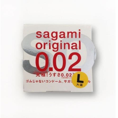 Презерватив Sagami Original L-size увеличенного размера - 1 шт., фото 