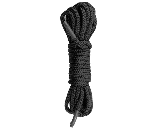 Черная веревка для бондажа Easytoys Bondage Rope - 5 м., фото 