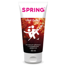 Согревающие интимный лубрикант Spring Hot Extaz - 50 мл., фото 