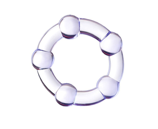 Фиолетовое эрекционное кольцо A-Toys, фото 