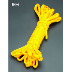 Желтая веревка для связывания - 9 м., фото 