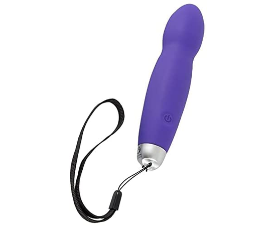 Фиолетовый вибратор Power Vibe - 15,4 см., фото 