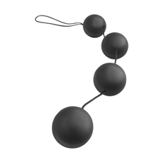 Анальная цепочка из 4 шариков Deluxe Vibro Balls, фото 