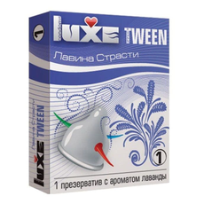 Презерватив Luxe Tween "Лавина страсти" с ароматом лаванды - 1 шт., фото 