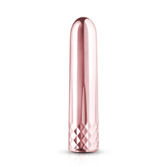 Розовый перезаряжаемый мини-вибратор Mini Vibrator - 9,5 см., фото 