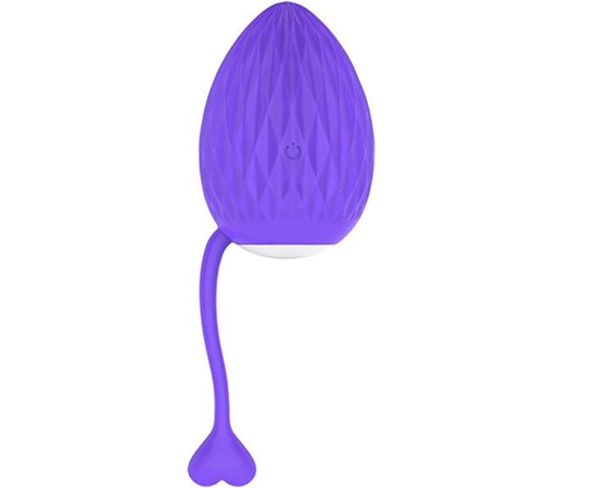 Фиолетовое перезаряжаемое виброяичко iEGG-2, фото 
