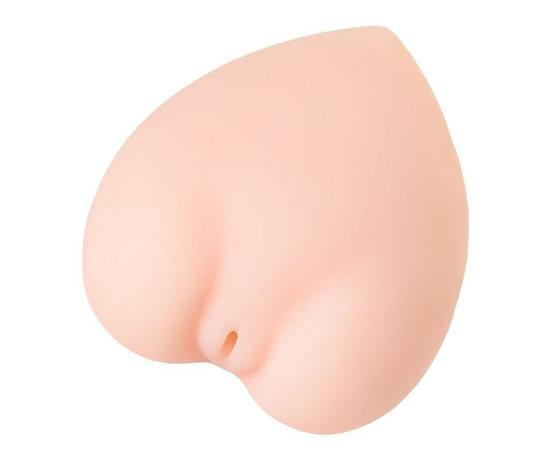 Телесный мастурбатор-вагина в форме сердца, фото 