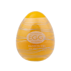 Мастурбатор-яйцо OYO Rainbow, Длина: 6.50, Цвет: желтый, фото 