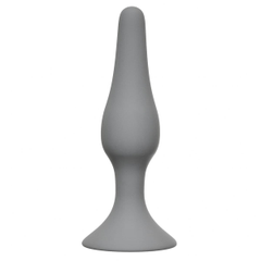 Анальная пробка Lola Toys Slim Anal Plug XL - 15,5 см., Цвет: серый, фото 