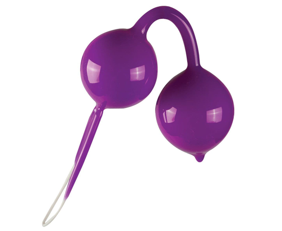 Фиолетовые вагинальные шарики Geisha Purple, Цвет: фиолетовый, фото 