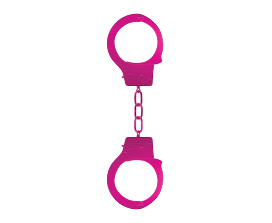 Розовые наручники OUCH! Pink, фото 