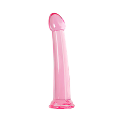 Нереалистичный фаллоимитатор Jelly Dildo XL - 22 см., Длина: 22.00, Цвет: розовый, фото 