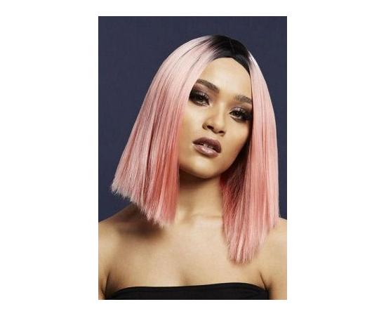 Нежно-розовый парик "Кайли", Цвет: нежно-розовый, фото 