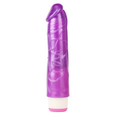 Фиолетовый вибратор Sexy Whopper - 20,2 см., фото 