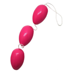 Розовые анально-вагинальные шарики, фото 