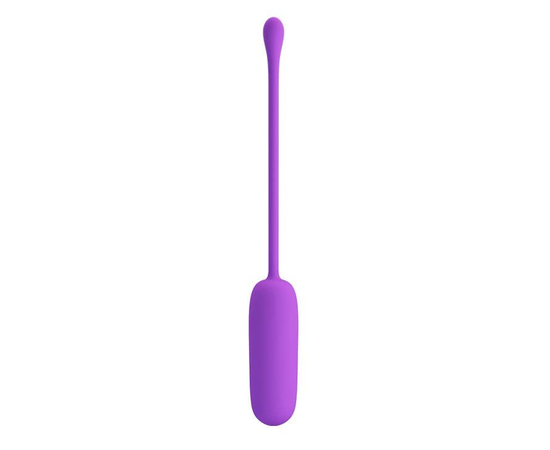 Фиолетовое перезаряжаемое виброяйцо Joyce, фото 