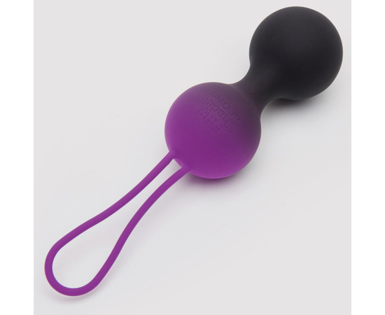 Черные, меняющие цвет вагинальные шарики Inner Goddess Colour-Changing Jiggle Balls 90g, фото 