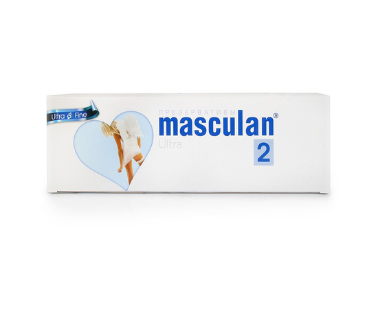 Ультратонкие презервативы Masculan Ultra 2 Fine с обильной смазкой - 150 шт., фото 
