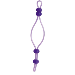 Фиолетовое лассо с 4 утяжками, фото 