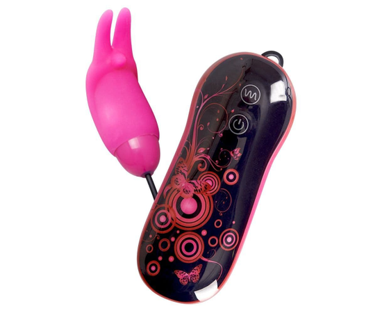 Розовый вибростимулятор Smile Funky Rabbit, фото 