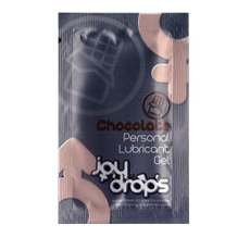 Пробник смазки на водной основе с ароматом шоколада JoyDrops Chocolate - 5 мл., фото 