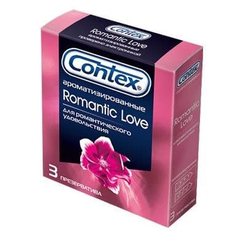 Презервативы с ароматом CONTEX Romantic - 3 шт., фото 