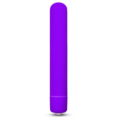 Вибропуля X-Basic 10 Speeds - 13 см., Цвет: фиолетовый, фото 