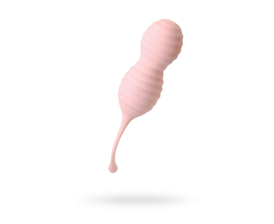 Нежно-розовые вагинальные шарики ZEFYR с пультом ДУ, Цвет: нежно-розовый, фото 